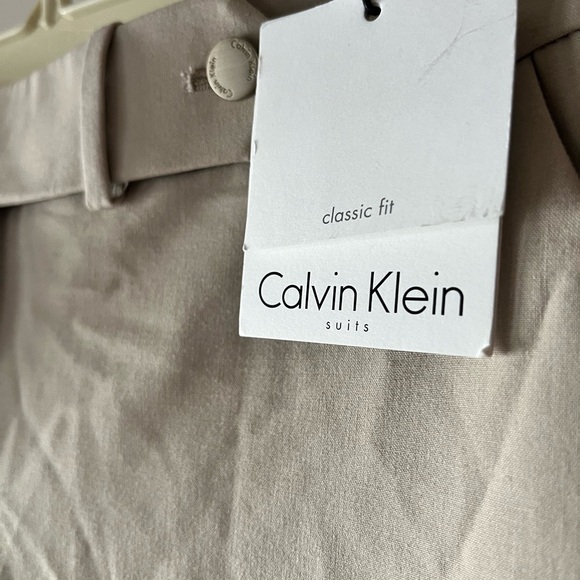 NWT Beige Calvin Klein Pantsuit - Picture 3 of 4